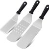 BBQ Tools Set Grill Accessories Skewers Tongs Spade Brush Glove Outdoor Barbecue Utensils (Size : 15 pcs) (15 pcs) 3