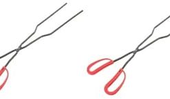 Balacoo 4pcs Fireplace Tong Fire Tongs Fire Pit Accessories Outdoor Tools Log Grabber for Camping Supplies