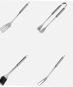 28pc BBQ Grilling Tool Kit with Storage Bag Outdoor Barbecue Accessories for Family Friends 2