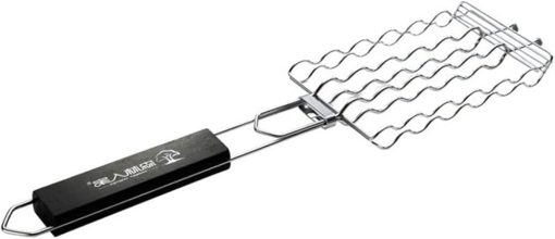 Happyyami Barbecue Tools for Grilling BBQ Grill Accessories Kabob Skewers Fish Grilling Basket Durable