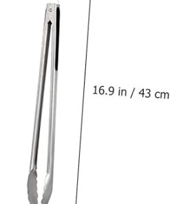 3-in-1 Stainless Steel BBQ Tools Set Grilling Utensils Kit Fork Shovel Clip for Outdoor Cooking Camping BBQ Party 2