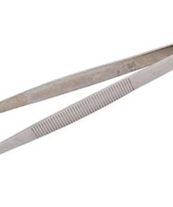 Cooking Tongs Long Tweezers Steel Food Tongs Straight Grill Tool Silver Outdoor Clips for Kitchen Tweezers Grill