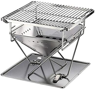 Portable Stainless Steel BBQ Grill Folding BBQ Grill Outdoor BBQ Grill Camping Picnic Barbecue Tool Barbecue Accessories Portable Stainless Steel BBQ Grill Folding BBQ Grill Outdoor BBQ Grill Camping Picnic Barbecue Tool Barbecue Accessories