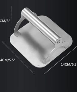 JSEIAJB Non-Stick Hamburger Press Stainless Steel Beef Burger Press Bacon Grill Patty Tools Kitchen Accessories 2