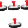 POPETPOP 4pcs Cooking Weight Press Burger Press Tool Sausage Patty Maker Easy to Use and Clean