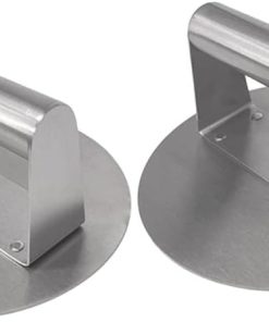 Cooking Weight Press Burger Meat Press Set 2pcs Hamburger Smasher Tool Steak Sturdy Construction