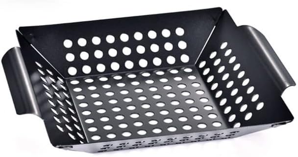 Non-Stick Square Grill Pan Stainless Steel Barbecue Grill Plate Food Vegetable Basket Tray BBQ Tools Kitchen Gadgets Non-Stick Square Grill Pan Stainless Steel Barbecue Grill Plate Food Vegetable Basket Tray BBQ Tools Kitchen Gadgets