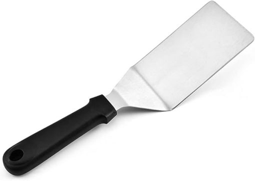 Griddle Accessory Tool Kit 6 Piece Professional Grill Spatula & Scraper Set Flipper Stainless Steel for Flat Top Grill