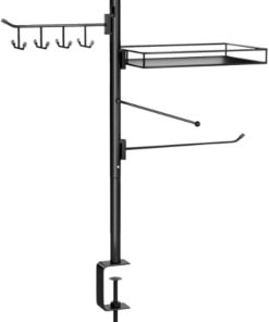 BBQ Accessories Storage Rack Grill Accessory Organizer and Tool Hook Outdoor Condiment Rack for Outdoor Grill BBQ RV 2