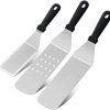 BBQ Grill Accessories, Heavy Duty BBQ Grill Tools Set for Men, Stainless Steel Grilling Accessories Kit for Smoker, Camping, Kitchen, Extra Thick Barbecue Utensil Gifts 3