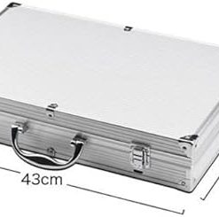26-Piece Stainless Steel BBQ Grill Tool Set with Storage Box, Heavy Duty Grilling Accessories for Home, Camping & Traveling 2