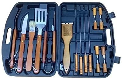 BBQ Grill Tools Set, 18 PCS Grill Accessories Stainless Steel Grilling Utensils with Storage Box for Men Women Outdoor Cooking Gift 2 BBQ Grill Tools Set, 18 PCS Grill Accessories Stainless Steel Grilling Utensils with Storage Box for Men Women Outdoor Cooking Gift - Image 2