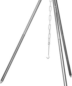 Bonfire Accessories Camping Tripod Grill Cookware Rack Portable Cooking