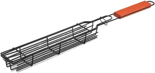 Outdoor Barbecue Cage Camping Meat and Vegetable Barbecue Rack