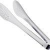 Stainless Steel BBQ Tool Set 2-in-1 Grill Plate Food Tongs Grilling Accessories Outdoor Grill Pan Easy Clean Design 3