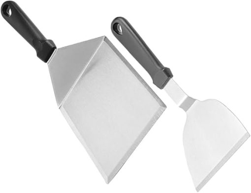 Zerodeko 4sets Multi-function Kitchen Spatula Griddle Spatula Barbecue Set Hamburger Turner Steak Cooking Tool 2pcs*4 - Image 2