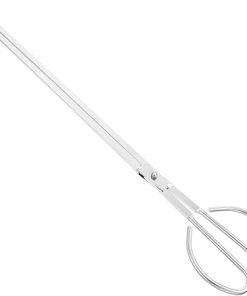 CHILDWEET Charcoal Tong Outdoor Fire Pit Tool for Barbecue Campfire Versatile Garbage Picker Wear Resistant Firewood Clamps for Camping Backyard