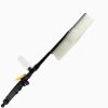 Telescopic Window Cleaner Water Wash Brush Kit(5m-12m) Window and Solar Panel Cleaning System W/Brush Telescopic Pole Windows Cleaning Washing Tool 30/50cm Brush Head 3