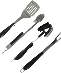 NexGrill 4 Piece Stainless Steel BBQ Tool Set