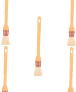 balacoo Oil Brush Baster Brush Sauce Hot Food Brush Meat Pastry Brush Grill Cooking Charcoal Basting Dish Fleece