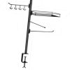 Stainless Steel Grill Utensil Set BBQ Accessories 4-Piece Grilling Tools Portable Camping Cooking Kit Anti-Slip Handle 4