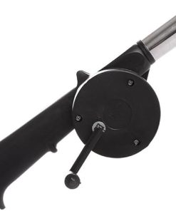 Hand Blower household hand portable barbecue blower outdoor barbecue accessories tools,Black,24.5 * 7 * 2.5cm