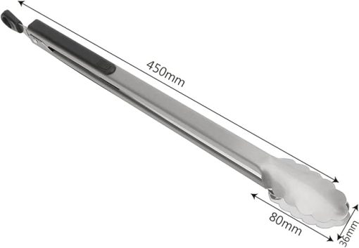 Catering tongs Grill Tools Cooking Tools Bbq Tongs Barbecue Stainless Steel Salad Food Clip Kitchen Tools Multifunction - Image 2
