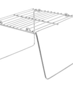 3pcs Grill Rack Folding Bracket Outdoor BBQ Outdoor Griddle Grill Campfire Rack Portable Grills Portable Charcoal Grill Barbecue Tool Barbecue Picnic Accessory Grill Grate Mini/1505