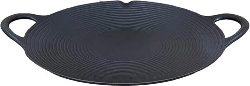 Iron Pans Set Cooking Pans Camping Frying Pans Outdoor BBQ Tool Grilling Plate Iron Pans Suitable for Outdoor Barbecues - Image 2