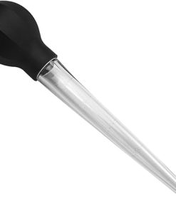 POPETPOP 5pcs Turkey Baster Pump Flavor Injector Silicone Sauce Injector for Cooking Marinating