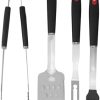 Outdoor BBQ Tool Fast Barrel Galvanized Chimney Starter with Handle for Quick and Starting for Grilling and Camping 4