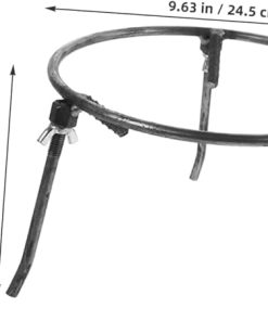 Versatile Outdoor Cooking Set Campfire Cooking Tripod Bbq Tripod Wok Holder for Camping 2