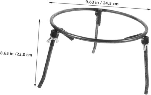 Versatile Outdoor Cooking Set Campfire Cooking Tripod Bbq Tripod Wok Holder for Camping - Image 2