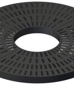 3 Ft Tree Grate Round Black