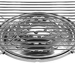 Lightweight Kitchen Barbecue Grill Stove Outdoor Picnic Stainless Steel Stove with Grill Rack for 3-5 People