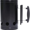 Charcoal Chimney Starter Set Fireplace Accessories Lighter Cubes BBQ Heat Resistant Gloves Blower BBQ Tools 4