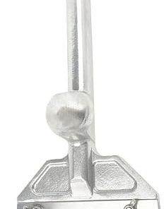 Ergonomic Grill Spatula Long Handle Scraper Tool for Outdoor Grill Cleaning