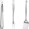 Stainless Steel Grill Barbecue Combination Tool Outdoor Home BBQ 4
