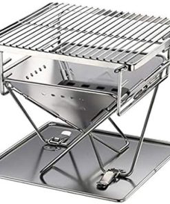 Portable Stainless Steel BBQ Grill Folding BBQ Grill Outdoor BBQ Grill Camping Picnic Barbecue Tool Barbecue Accessories