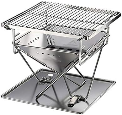 Portable Stainless Steel BBQ Grill Folding BBQ Grill Outdoor BBQ Grill Camping Picnic Barbecue Tool Barbecue Accessories Portable Stainless Steel BBQ Grill Folding BBQ Grill Outdoor BBQ Grill Camping Picnic Barbecue Tool Barbecue Accessories