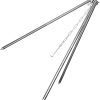 Topyond Sturdy Cast Iron Grill Press – Evenly Heated Steak Weight and Bacon Press for BBQ, Burgers, Bread, and More – Essential Household Tool for Perfectly Grilled Meats 4