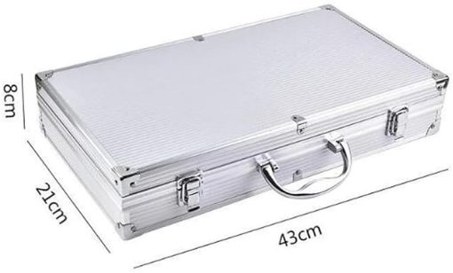 SEFAX 10pc BBQ Accessories Set - The Very Best Grill Gift on Birthday Wedding - Heavy Duty Stainless Steel Grill Set in Case for Outdoor Cooking Camping Grilling Smoking - Image 2
