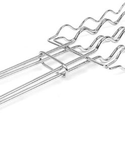 1pcs Barbecue Reusable Grill Sticks Bbq Fork Bbq Utensil Kitchen Outdoor Camping Accessories