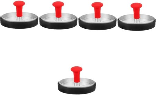 UPKOCH 5pcs Burger Mold Hamburger Press Meat Press Tool Beef Sausage Patty Maker for Cooking