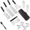 MaGiLL BBQ Tools Set Barbecue Grilling Utensil Accessories Camping Outdoor Cooking Tools BBQ Grill Accessories Kit Barbecue Utensils 4