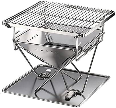 Portable Stainless Steel BBQ Grill Folding BBQ Grill Outdoor BBQ Grill Camping Picnic Barbecue Tool Barbecue Accessories Portable Stainless Steel BBQ Grill Folding BBQ Grill Outdoor BBQ Grill Camping Picnic Barbecue Tool Barbecue Accessories