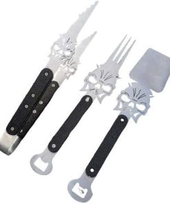 Skull BBQ Utensils - Set of Three