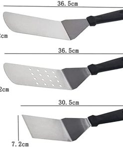 BBQ Grill Accessories, Heavy Duty BBQ Grill Tools Set for Men,Stainless Steel Grilling Accessories Kit, Camping, Kitchen, Extra Thick Barbecue Utensil Gifts 2