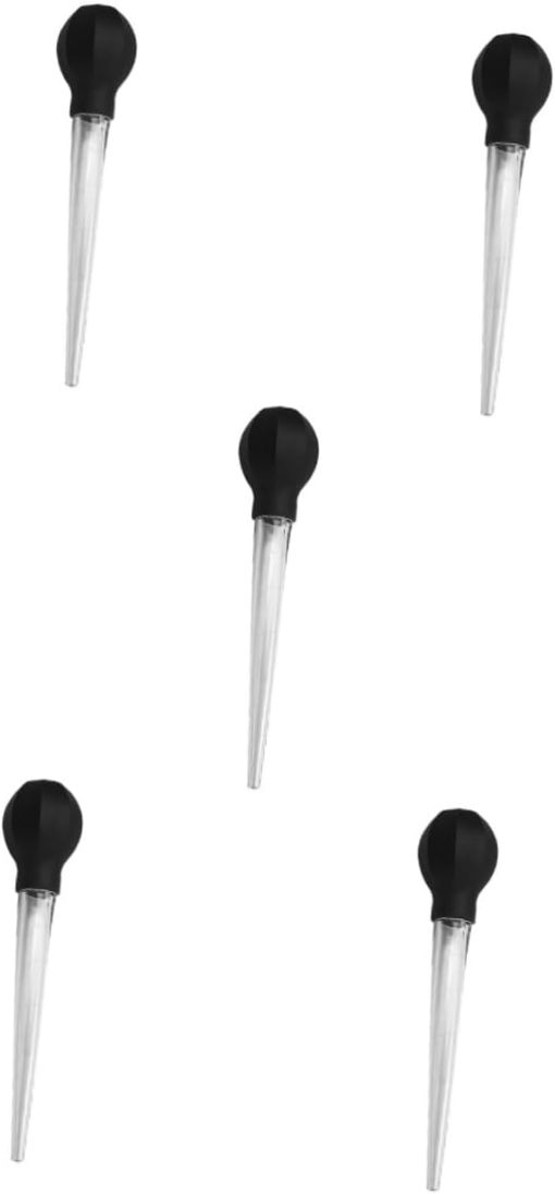 POPETPOP 5pcs Turkey Injector Marinade Turkey Baster Baster for Cooking Injector Sauce Tube Meal Tool
