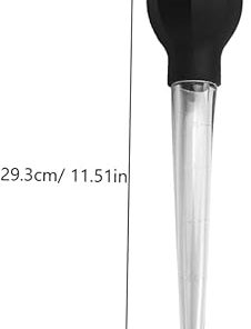 5pcs Cooking BBQ Turkey Baster Flavor Injector Tool for Turkey Sauce Injection Easy to Use Clean 2